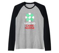 Wound Care Nurse Clinical Healthcare Registered Nurse Raglan Baseball Tee