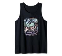 Wound Care Nurse Design, WOC Ostomy and Burn Specialist Tank Top