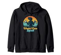 Wound Care Nurse Humor Funny WOCN Nursing Appreciation Zip Hoodie