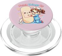 Wound Care Nurse Patch Things Up Kawaii Nursing WOCN Cute PopSockets PopGrip for MagSafe