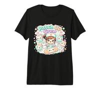 Wound Care Nurse Patch Up Crew Cute Kawaii WOCN Nursing Premium T-Shirt