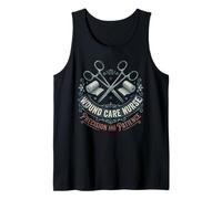Wound Care Nurse Precision and Patience Nursing WOCN Tank Top