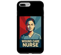 Wound Care Nurse Retro Pop Art Portrait RN Registered Nurse Case for iPhone 7 Plus/8 Plus