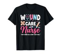 Wound Care Nurse WOCN Certified Stethoscope Registered Nurse T-Shirt