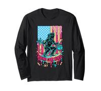 Wound Care Registered Nurse Dripping American Flag WOCN Long Sleeve T-Shirt