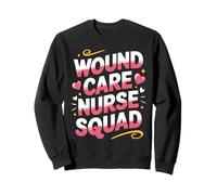 Wound Care Team Pride Color Text Design Sweatshirt
