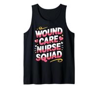 Wound Care Team Pride Color Text Design Tank Top