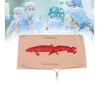 Wound Care Trainer, Deep Penetrating Wound Model, Silicone Simulated Laceration Module, Simulates Real Injuries, Suitable For First Aid Courses