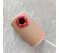 Wound Care Trainer Kit - Bleed Control, Suturing Exercises, Silicone Material for First Aid Training in Medical Classes