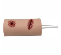 Wound Care Wound Models, Wound Packing and Tourniquet Trainer Kit, Stop The Bleed First Aid Training, Silicone Material Reusable, for Medical Classes