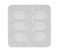 Wound Closure Strips 3pcs/Set Emergency Laceration Closures Butterfly Bandaids for Cut Care, Skin Closures, Outdoor Survival(45 * 10mm,White)