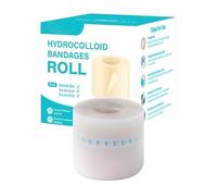 Wound Dressing - Flexible Cutting Patch, Sensitive Skin Care Supply, Advanced Moisture Healing, Waterproof Secure Seal Function, Premium Skin Barrier, Wide 1.96 Inch Roll for Men Women Youth Elderly