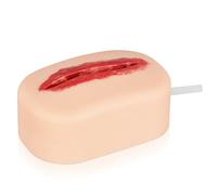 Wound Packing Task Trainer, Basic Wound Packing Trainer, Hemostasis and Control Training, Reusability Teaching, Silicone Material, for Medical Education, First Aid Emergency Practice