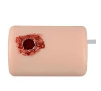 Wound Packing Task Trainer, Bleed Control Tourniquet Trainer, Highly Simulates The Wound On The Thigh and Bleeding Scene, Wound Packing Task Training Model for Classes Training
