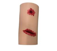 Wound Packing Task Trainer, Bleed Control Tourniquet Trainer, Wound Bleeding for First Aid Packing Trainer Kit, Laceration Simulator Model, Simulates Wound Packing Trainer for Injury Drill