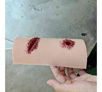 Wound Packing Task Trainer, Hemorrhage Control Stop Bleeding Trainer Model, Stop The Bleed Practice Kit, Wound Skin Module, First Aid Suture Model, Laceration Packing for Classroom Teaching