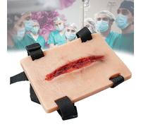 Wound Packing Tourniquet Trainer Kit, Stop The Bleed Training Kit, Reusability, Bleed Control Suturing Exercises, for Medical Classes, Hemostasis First Aid Practice