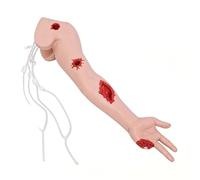 Wound Packing Trainer, Hemorrhage Trainer, Stop Bleeding Arm Training Model Set, 4 Simulated Wounds, for Classes, First Aid