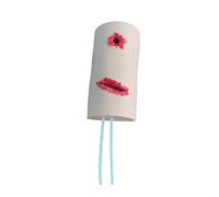 Wound Packing Trainer Kit, Laceration Simulator Model, Hemorrhage Control Stop Bleeding Trainer Model, Simulates Wound Packing for Practicing Hemostatic Dressing Techniques(A)