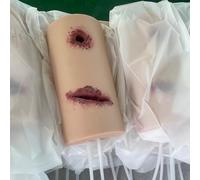 Wound Packing Trainer Model, Reusable Arm Laceration Simulator for First Aid Suture Practice, Effective Wound Management Techniques Training