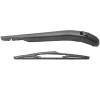 WouND Rear Wiper Arm Blade,For Peugeot Bipper 2008-2013 14" All Season Natural Rubber Rear Windscreen Wiper Blades Set