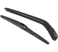 WouND Rear Wiper Arm & Wiper Blades,12 Inch For Toyota Yaris 2008-2013 Back Windscreen Wiper Assembly Replacement