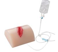 Wound Training Model, Laceration Simulation for Wound Care and Bandaging Practice, Soft Elastic Silicone for Classroom Teaching, Emergency Response and First Aid Training