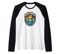 Wound Warriors Battle-Tested Gauze-Approved Nurse Cats Raglan Baseball Tee