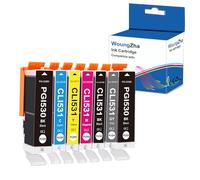 Woungzha 530XXL 531XXL for Canon 530 531 530 XXL 531 XXL Ink Cartridges for Canon PGI-530XXL CLI-531XXL, for Canon PIXMA TS8750 TS8751 (7 Pack)