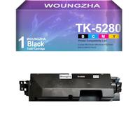 Woungzha Compatible TK-5280 TK-5280K Toner Cartridge Replacement for EcoSys M6235cidn M6635cidn (1 Black)