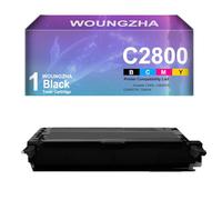 Woungzha Compatible Toner Cartridge C2800 Replacement for Epson Aculaser C2800 C2800N C2800DN C2800DTN (1 Black)