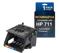 Woungzha Printhead 711 T120 Printhead Abs Print Head Rustproof Plotter Printer Accessories Replacement Fit for 711 T530 T525 T520