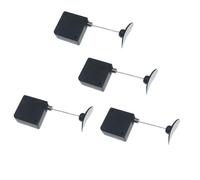 WOURRD 1/2/4Pcs Remote Control Tethers With Adjustable Leashes For TVs And DVDs Never Lose Remote Again