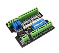 WOURRD 8DI-8DO-1VO-1IO Multifunction Debugging Board NPN Digital Analog Output Module Development Tool