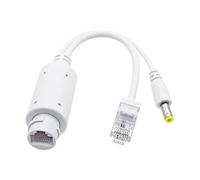 WOURRD Active 48V To 12V Splitter Adapter IEEE802.3af Compliant For Camera VoIP Phone Technical Gadgets