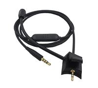 WOURRD Professional Replacement Game Mic Microphone For QC35II Game Headset Cable Sliding Volume Control