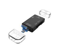 WOURRD SDTF Card Reader With USB MicroUSB And USB C Connectors For Various Devices