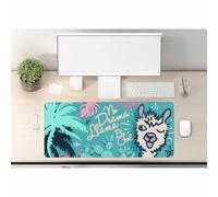 Woutay Desk Pad,Cute Alpaca,Large Mouse Mat,Office Desk Accessories