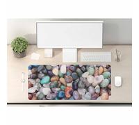 Woutay Mouse Pad,Colorful Stones,Non-Slip Rubber Base,Mat for Office Work/Home