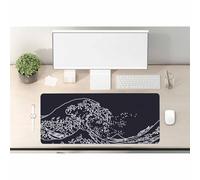 Woutay Mouse Pad,Japanese Wave,Non-Slip Rubber Base,Mat for Office Work/Home