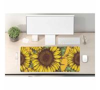 Woutay Mouse Pad,Yellow Sunflower,Non-Slip Rubber Base,Mat for Office Work/Home
