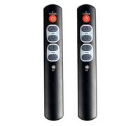 Wouueso 2X Smart Learning Remote Control TV Remote Control 6 Large Buttons for TV, Set-Top Box, DVD, VCR
