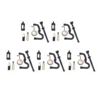 Wouueso 5X Oil Pump Worm Gear Fuel Oil Filter Line Hose Kit for MS 180 170 MS180 MS170 018 017 Chainsaw Parts 11236407102