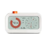 Wouueso Digital Productivity Visual Clock Digital Visual Count Up/Down Function Alarm Calendar Display Clock Sound Reminder Kids