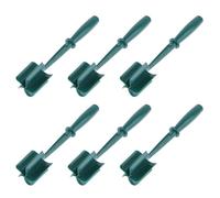 Wouueso Kitchen Meat Grinder Masher Heat Non-Stick Hamburger Chopper Potato Masher Tool Kitchen Gadgets Green