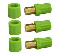 Wouueso Pack of 3 Repair Kits Shear Shaft Coupler Roller Attachment Plastic Material for Stand Mixer Noodles Machine Easy to Use