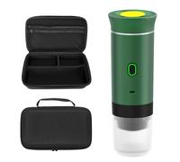 Wouueso Portable Electric Espresso Machine with Travel Bag Mini Travel Coffee Maker Self-Heating Car Espresso Maker A