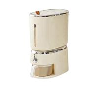Wouueso Sealed Rice Bucket Grain Powder Boxes Storage Container Control Kitchen Food Storage Supplies