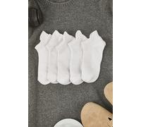 WOVCOR 5-Pack Cotton Knit Sports Yoga Socks - Multi - One Size