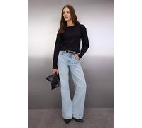 Wovcor Backless Detail Knitted Jumper In Black Black S